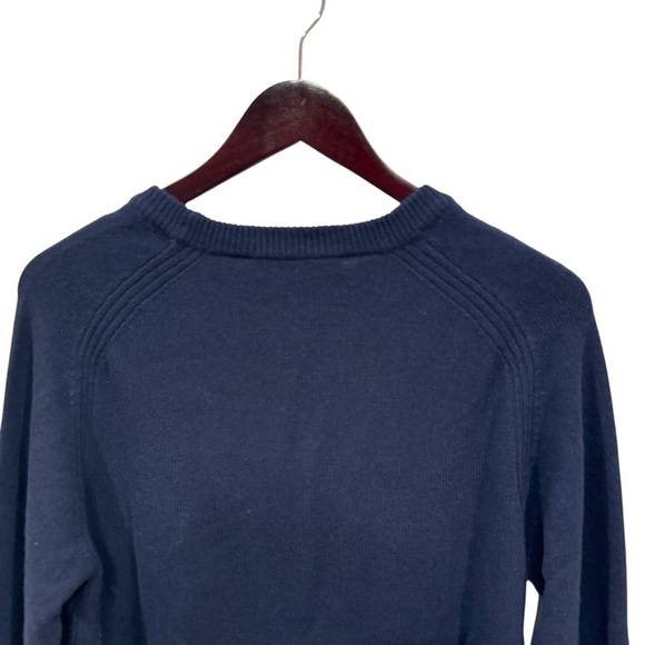 THAKOON Women's Navy Blue Midnight Wool Sweater Dress Size M - Picture 6 of 11